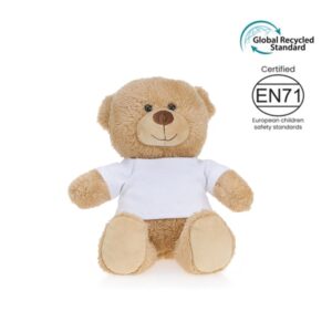 eco-neutral® GRS Recycled Teddy Bear Plush Toy (EN71 tested) - 20cms - Kids & Back-to-School - Eco-Friendly Corporate Gifts Dubai