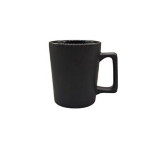FALLO - Giftology Ceramic Cup with Wide Grip 400 ml - Black - Mugs & Cups - Eco-Friendly Corporate Gifts Dubai