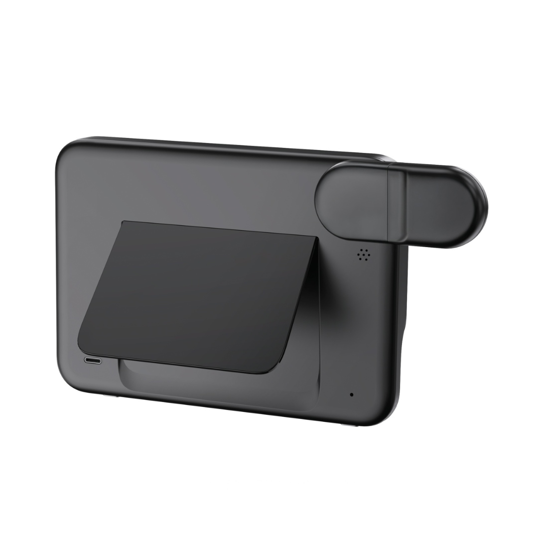 FAROS - @memorii 5 in 1 Wireless Fast Charging Station with Display Clock - Black - Chargers & Mobile & Phone Accessories & Mouse pads - Eco-Friendly Corporate Gifts Dubai