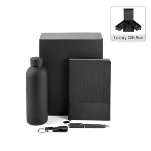 FIRENZE - Giftology Luxeline 4pc Gift Set - Black - Gift Sets - Eco-Friendly Corporate Gifts Dubai