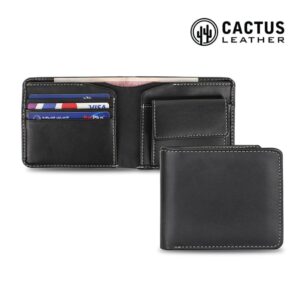 FISS - eco-neutral® Cactus Leather Men's Wallet with Coin Pocket - Card Holders & Wallets - Eco-Friendly Corporate Gifts Dubai