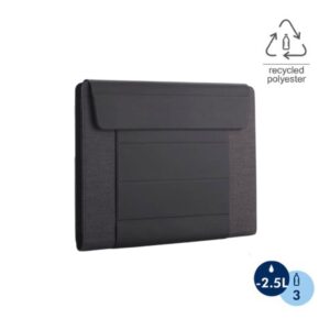 FULDA - CHANGE Collection RPET Laptop Case & Workstation - Black - Stationery & Desk Items - Eco-Friendly Corporate Gifts Dubai