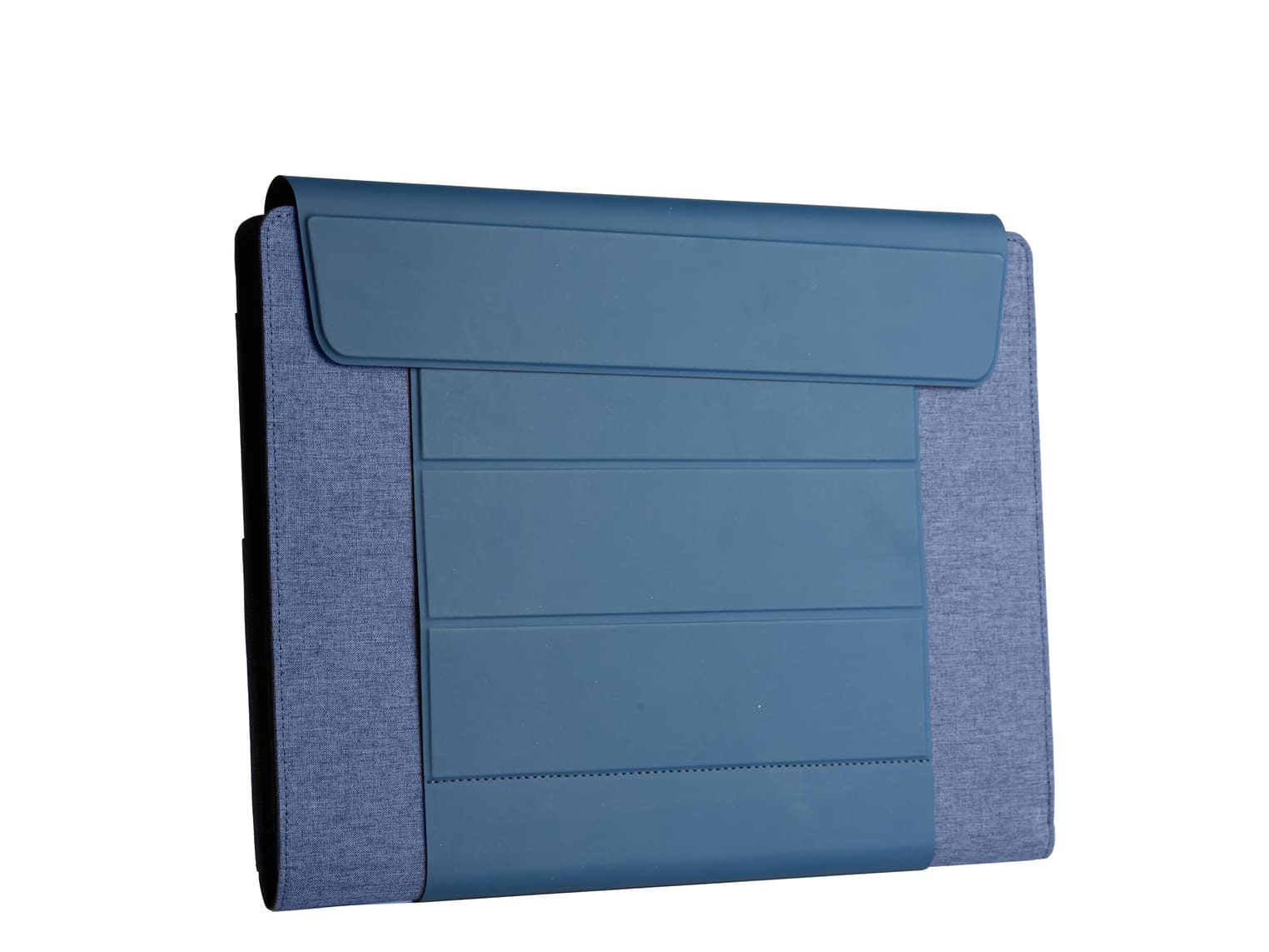FULDA - CHANGE Collection RPET Laptop Case & Workstation - Navy Blue - Laptop Bags - Eco-Friendly Corporate Gifts Dubai