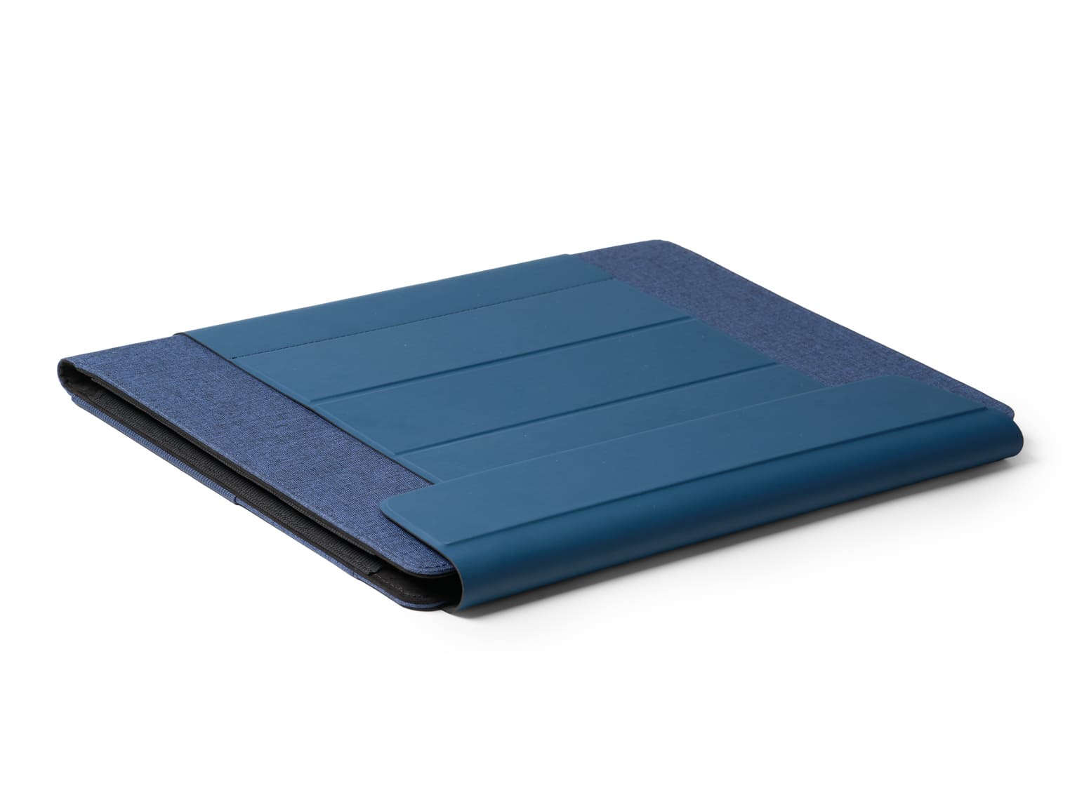 FULDA - CHANGE Collection RPET Laptop Case & Workstation - Navy Blue - Laptop Bags - Eco-Friendly Corporate Gifts Dubai