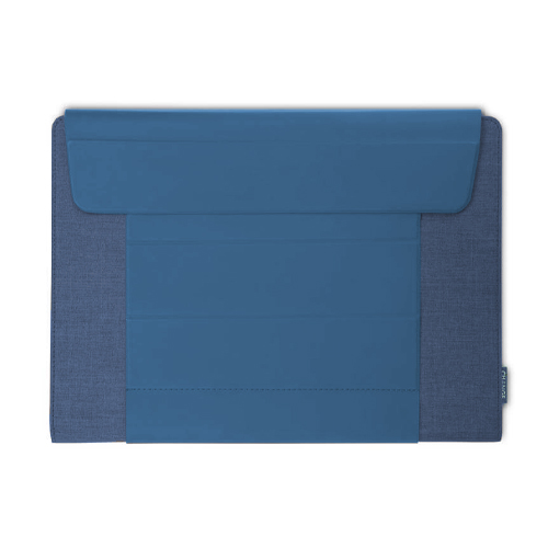 FULDA - CHANGE Collection RPET Laptop Case & Workstation - Navy Blue - Laptop Bags - Eco-Friendly Corporate Gifts Dubai