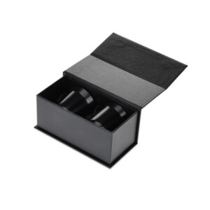 GAHWA - Hans Larsen Gift Set of 2 Premium Arabic Coffee Cups - Black - Mugs & Cups & Gift Sets - Eco-Friendly Corporate Gifts Dubai
