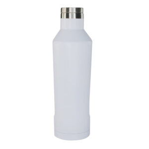 GALATI - Hans Larsen Double Wall Stainless Steel Water Bottle - White - Flasks & Bottles & Mugs & Cups - Eco-Friendly Corporate Gifts Dubai