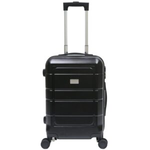 GENOVA - Classic Cabin Trolley Bag - Black - Trolleys & Luggage - Eco-Friendly Corporate Gifts Dubai