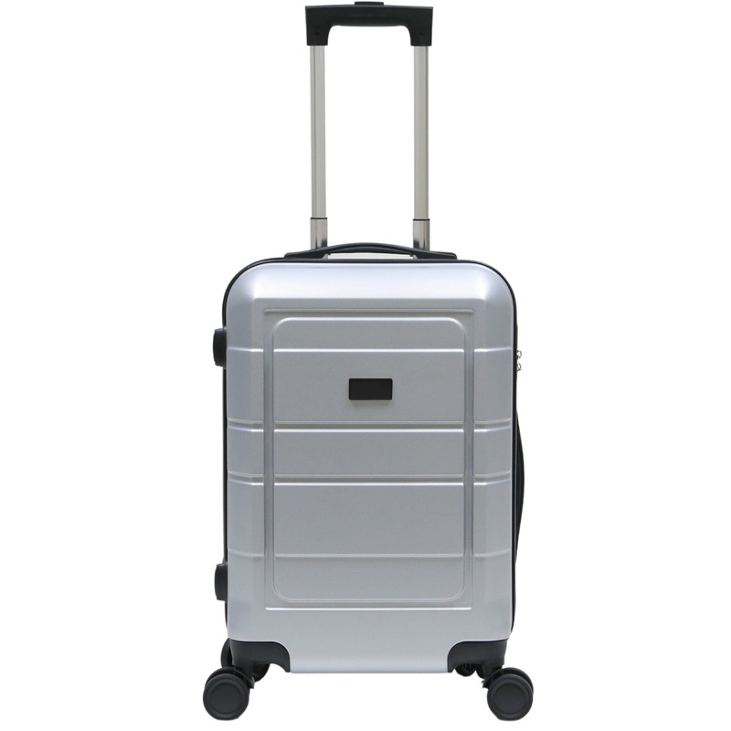 GENOVA - Classic Cabin Trolley Bag - Silver - Trolleys & Luggage - Eco-Friendly Corporate Gifts Dubai