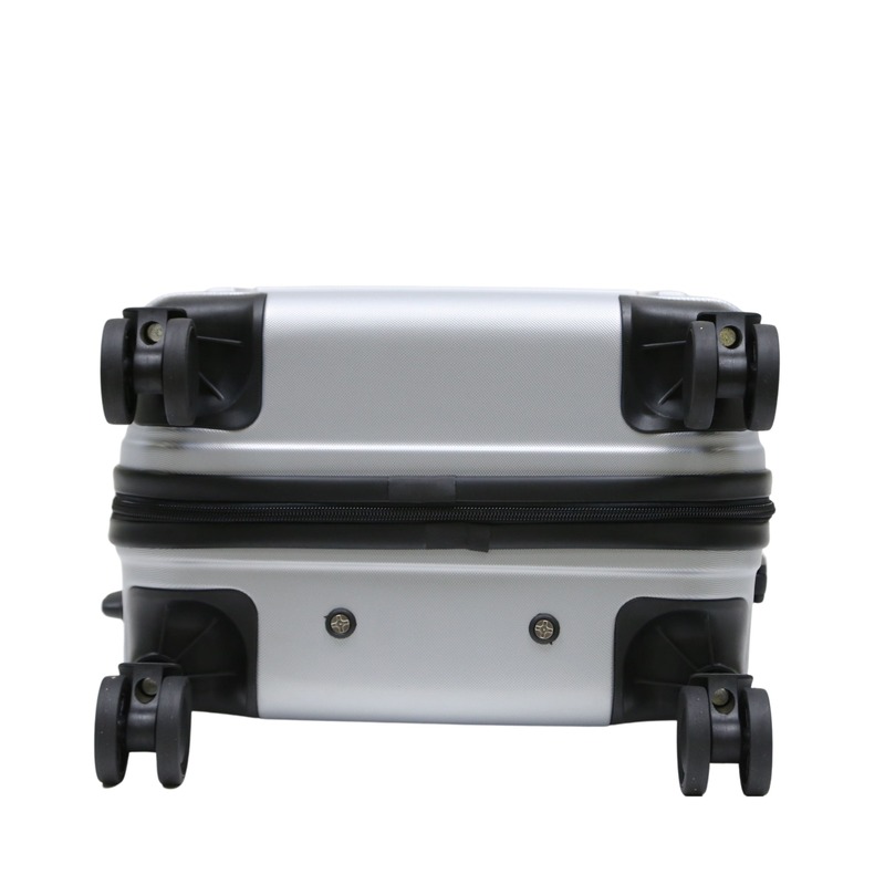 GENOVA - Classic Cabin Trolley Bag - Silver - Trolleys & Luggage - Eco-Friendly Corporate Gifts Dubai