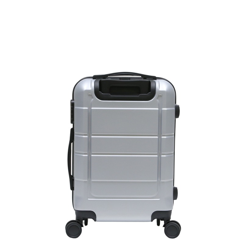 GENOVA - Classic Cabin Trolley Bag - Silver - Trolleys & Luggage - Eco-Friendly Corporate Gifts Dubai