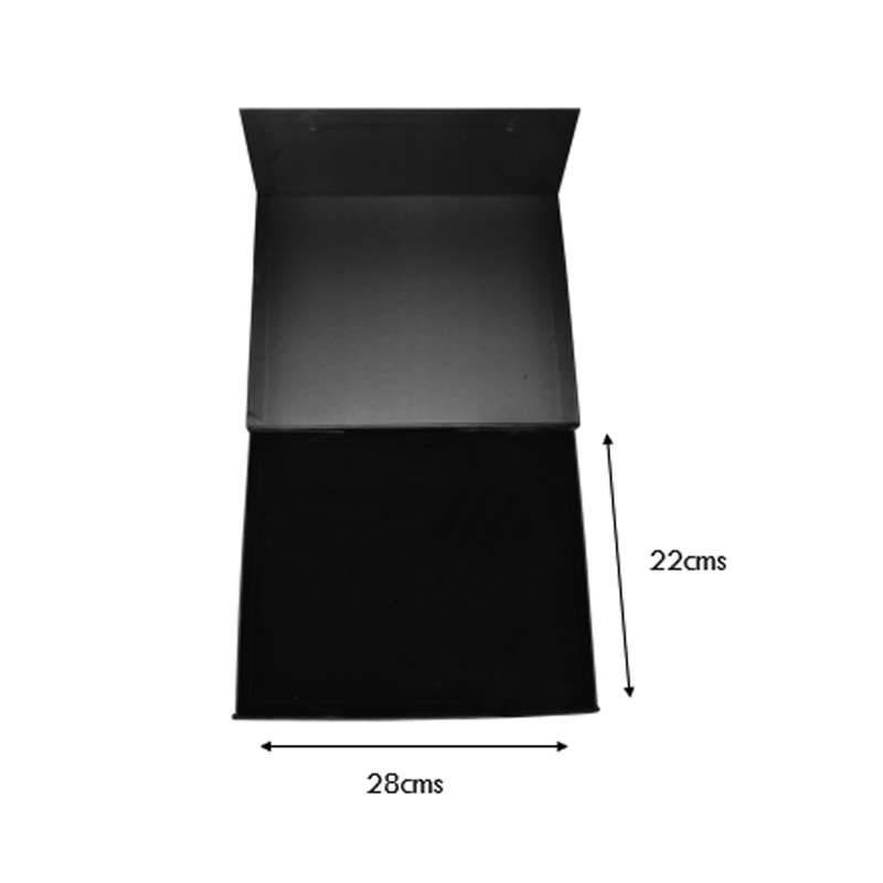 Gift Set Packaging with Magnet Closing (Medium) - Black - Gift Sets - Eco-Friendly Corporate Gifts Dubai