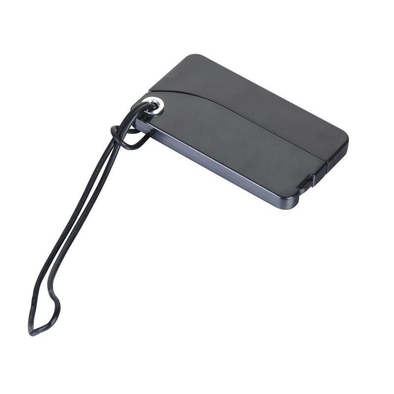 GORIS - Giftology Luggage Tag - Black - Travel Accessories - Eco-Friendly Corporate Gifts Dubai