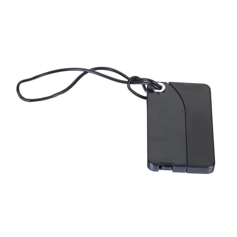 GORIS - Giftology Luggage Tag - Black - Travel Accessories - Eco-Friendly Corporate Gifts Dubai