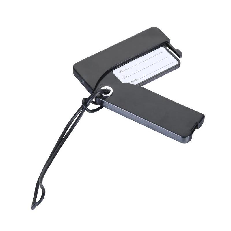 GORIS - Giftology Luggage Tag - Black - Travel Accessories - Eco-Friendly Corporate Gifts Dubai