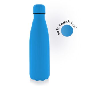 GRODNO - Soft Touch Insulated Water Bottle - Ocean Blue - Flasks & Bottles - Eco-Friendly Corporate Gifts Dubai