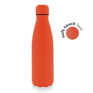 GRODNO - Soft Touch Insulated Water Bottle - Orange - Flasks & Bottles - Eco-Friendly Corporate Gifts Dubai