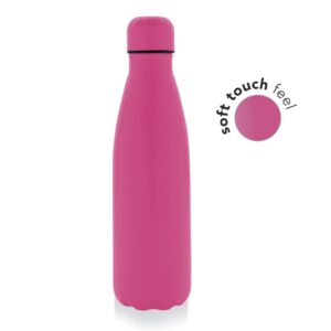 GRODNO - Soft Touch Insulated Water Bottle - Pink - Flasks & Bottles - Eco-Friendly Corporate Gifts Dubai
