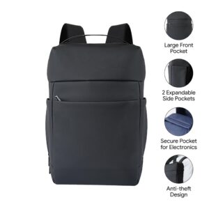 HALIFAX - Santhome Deluxe 15.6" Laptop Backpack - Black - Backpacks - Eco-Friendly Corporate Gifts Dubai