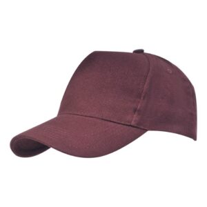 Hans Larsen Cotton Cap-Maroon - Caps - Eco-Friendly Corporate Gifts Dubai