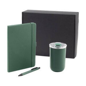 HEVIZ - Giftology Set of Tumbler, A5 Notebook and Pen - Green - Gift Sets & For your Office - Eco-Friendly Corporate Gifts Dubai