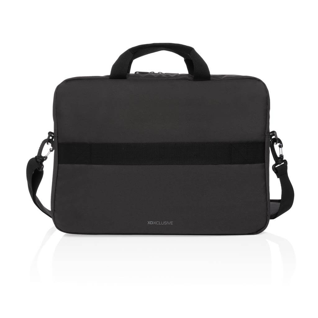 Impact AWARE™ RPET 15.6" Laptop Bag - Black - Laptop Bags - Eco-Friendly Corporate Gifts Dubai