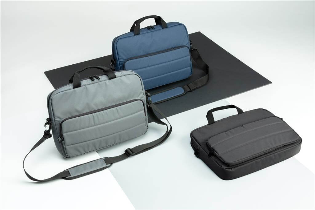 Impact AWARE™ RPET 15.6" Laptop Bag - Black - Laptop Bags - Eco-Friendly Corporate Gifts Dubai