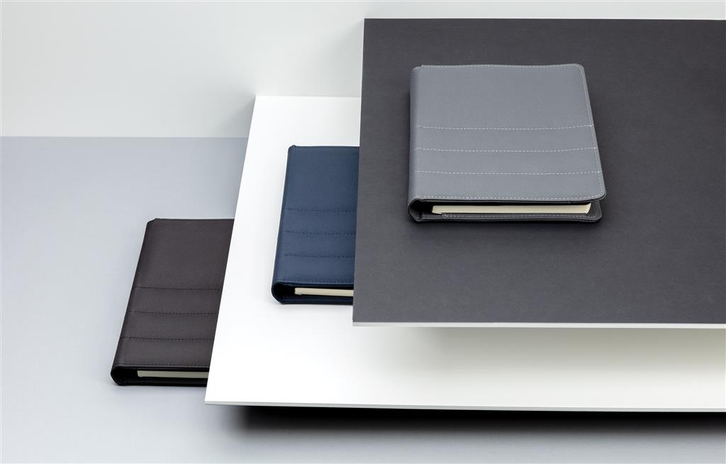 Impact AWARE™ RPET A5 notebook - Black - Notebooks, Pads & Folders - Eco-Friendly Corporate Gifts Dubai