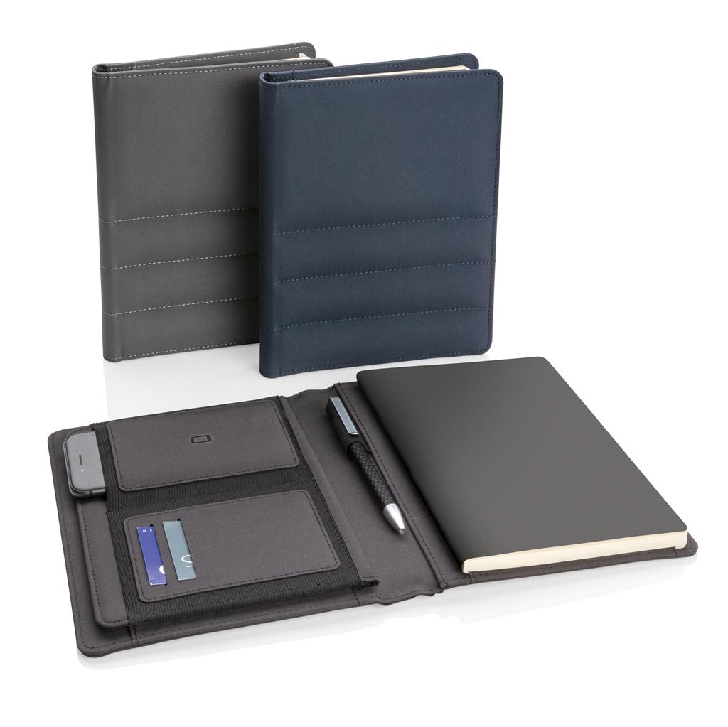 Impact AWARE™ RPET A5 notebook - Black - Notebooks, Pads & Folders - Eco-Friendly Corporate Gifts Dubai