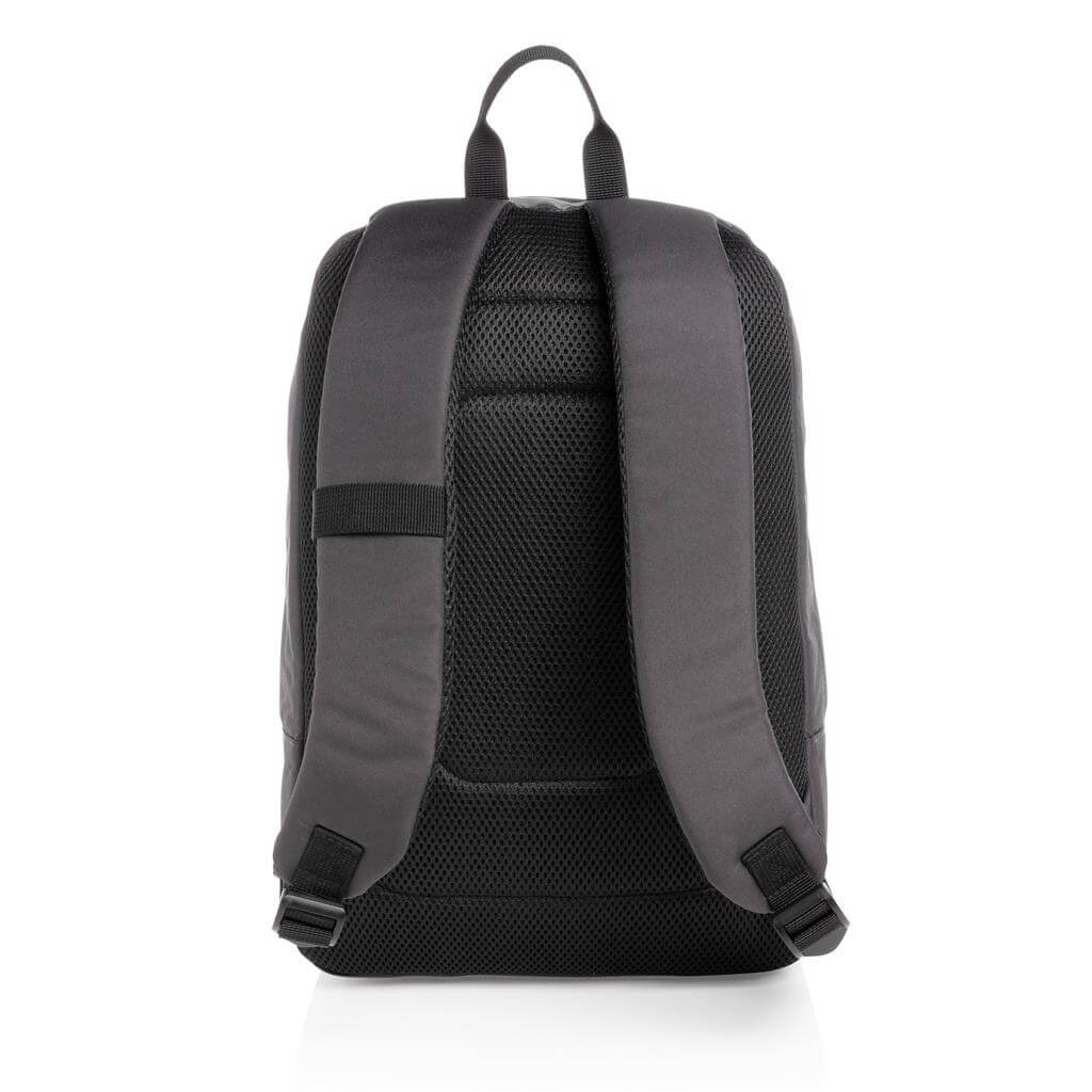 Impact AWARE™ RPET Basic 15.6" Laptop Backpack - Black - Backpacks - Eco-Friendly Corporate Gifts Dubai