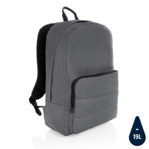 Impact AWARE™ RPET Basic 15.6" Laptop Backpack - Grey - Backpacks - Eco-Friendly Corporate Gifts Dubai