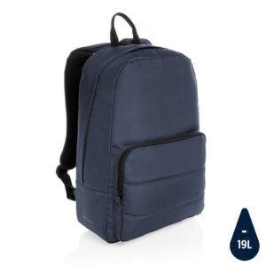 Impact AWARE™ RPET Basic 15.6" Laptop Backpack - Navy Blue - Backpacks - Eco-Friendly Corporate Gifts Dubai