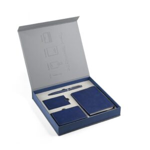 JetSet Giftology Travel Kit - Navy Blue - Travel Accessories & Gift Sets - Eco-Friendly Corporate Gifts Dubai