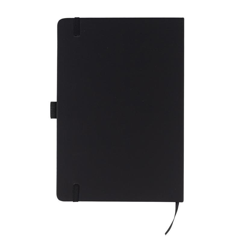 JURSI - Giftology A5 PU Notebook with Pen Loop - Black - Notebooks, Pads & Folders - Eco-Friendly Corporate Gifts Dubai