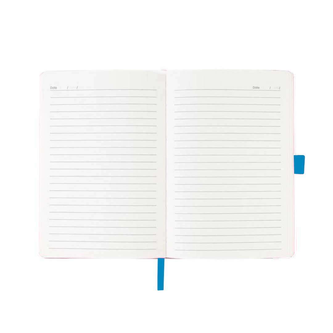JURSI - Giftology A5 PU Notebook with Pen Loop - Ocean Blue - Notebooks, Pads & Folders - Eco-Friendly Corporate Gifts Dubai