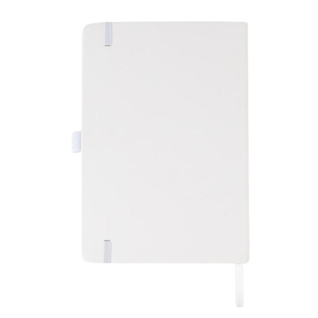 JURSI - Giftology A5 PU Notebook with Pen Loop - White - Notebooks, Pads & Folders - Eco-Friendly Corporate Gifts Dubai