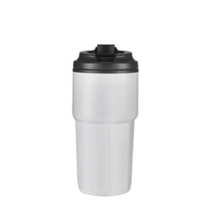 KAVALA - Giftology Steel/PP Double Wall Travel Mug 500ml - White - Mugs & Cups - Eco-Friendly Corporate Gifts Dubai