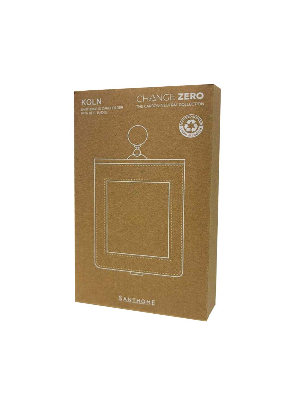KOLN - Santhome ID Cardholder with Reel Badge - Navy Blue - Stationery & Desk Items - Eco-Friendly Corporate Gifts Dubai