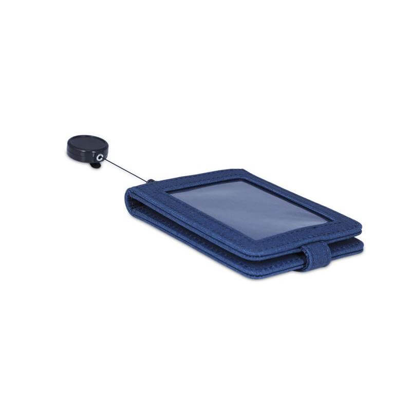 KOLN - Santhome ID Cardholder with Reel Badge - Navy Blue - Stationery & Desk Items - Eco-Friendly Corporate Gifts Dubai