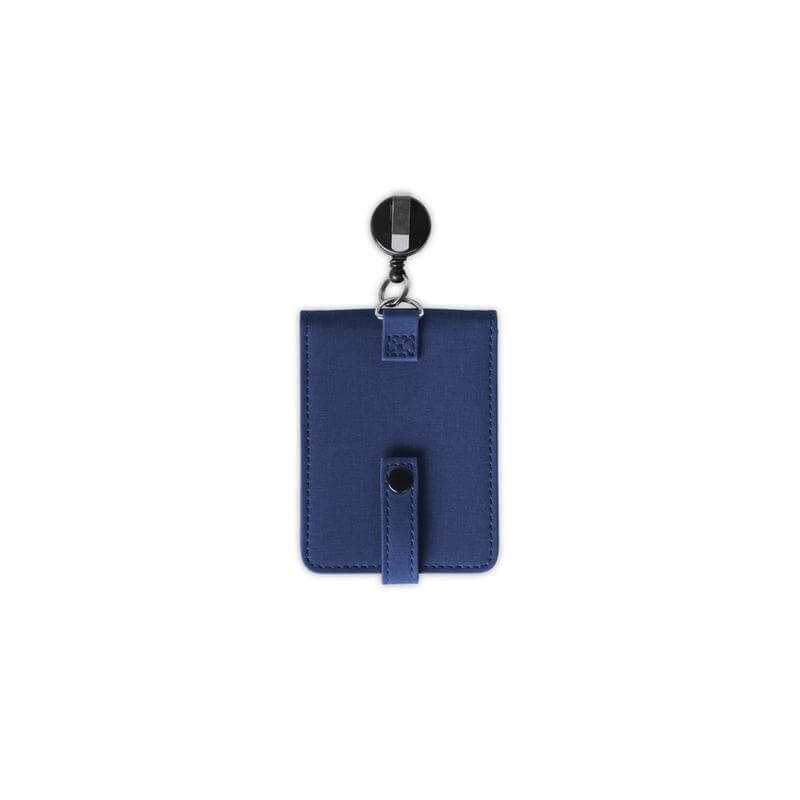 KOLN - Santhome ID Cardholder with Reel Badge - Navy Blue - Stationery & Desk Items - Eco-Friendly Corporate Gifts Dubai