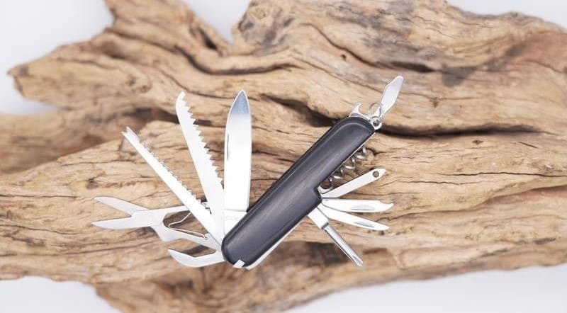 LAHTI - 17 in 1 Multi Function Tool - Black - Eco-Friendly Corporate Gifts Dubai