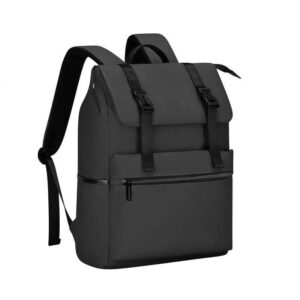LEON - Giftology 17" Rolltop Backpack - Black - Backpacks - Eco-Friendly Corporate Gifts Dubai