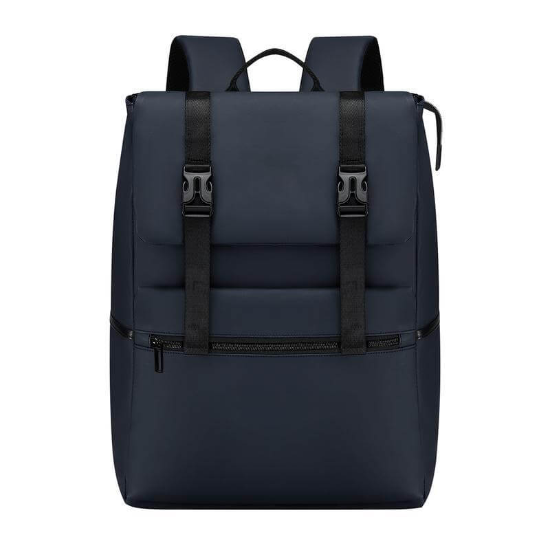 LEON - Giftology 17" Rolltop Backpack - Blue - Backpacks - Eco-Friendly Corporate Gifts Dubai