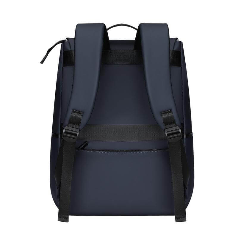LEON - Giftology 17" Rolltop Backpack - Blue - Backpacks - Eco-Friendly Corporate Gifts Dubai