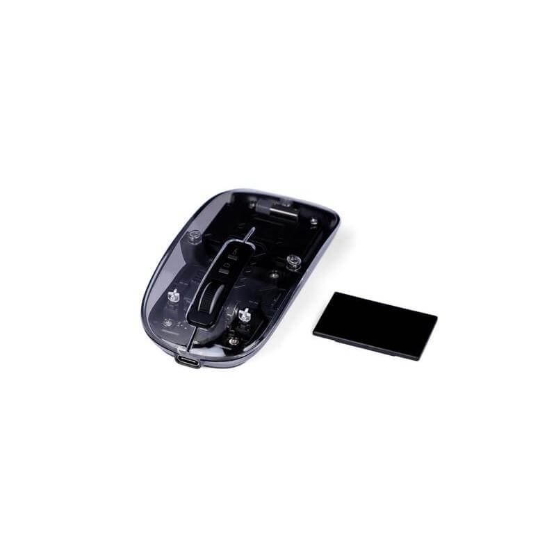 LOGIK - @memorii Transparent 3-mode Wireless Mouse - Mouse pads & Eco-friendly Audio & Tech & For your Office - Eco-Friendly Corporate Gifts Dubai