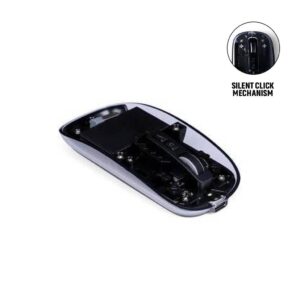 LOGIK - @memorii Transparent 3-mode Wireless Mouse - Mouse pads & Eco-friendly Audio & Tech & For your Office - Eco-Friendly Corporate Gifts Dubai