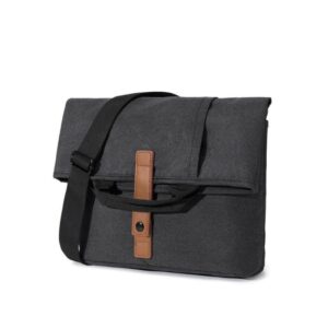 LORETTO - SANTHOME 2-in-1 Messenger & Tote Bag - Black - Crossbody & Messenger Bags & Shopping & Tote Bags - Eco-Friendly Corporate Gifts Dubai