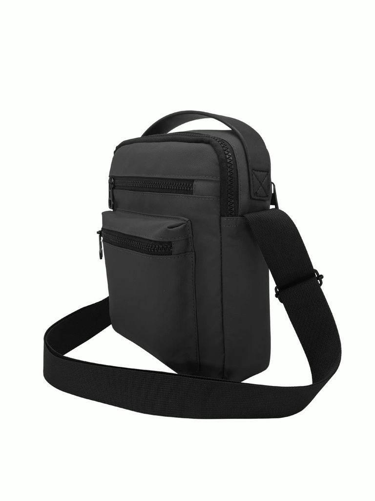LUBIN City Pouch - SANTHOME Crossbody Travel Bag - Black - Crossbody & Messenger Bags - Eco-Friendly Corporate Gifts Dubai