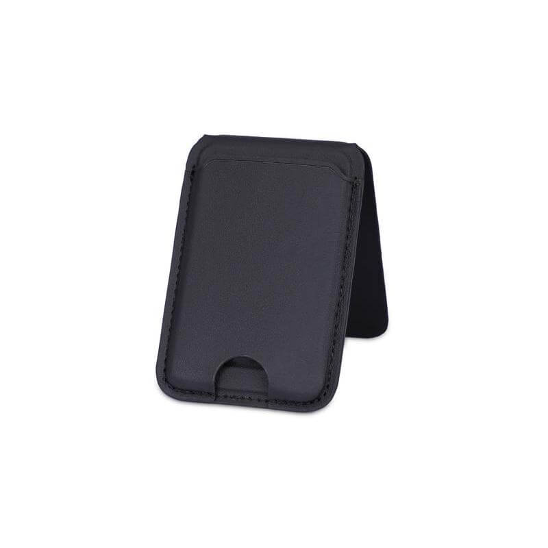 MAG3 - Giftology 3-in-1 Magnetic Wireless Charger Card Holder - Black - Mobile & Phone Accessories - Eco-Friendly Corporate Gifts Dubai