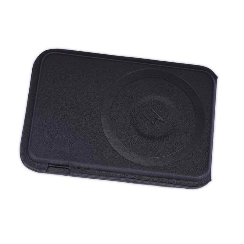MAG3 - Giftology 3-in-1 Magnetic Wireless Charger Card Holder - Black - Mobile & Phone Accessories - Eco-Friendly Corporate Gifts Dubai